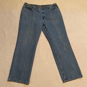 Mens Eddie Bauer loose fit mens jeans